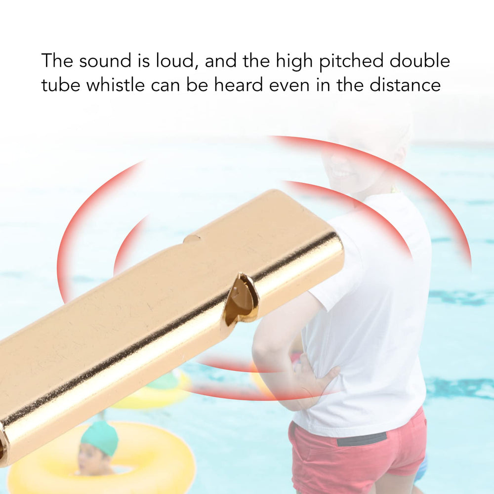 ERYUE Whistle with keychain attachment for quick access on backpacks.