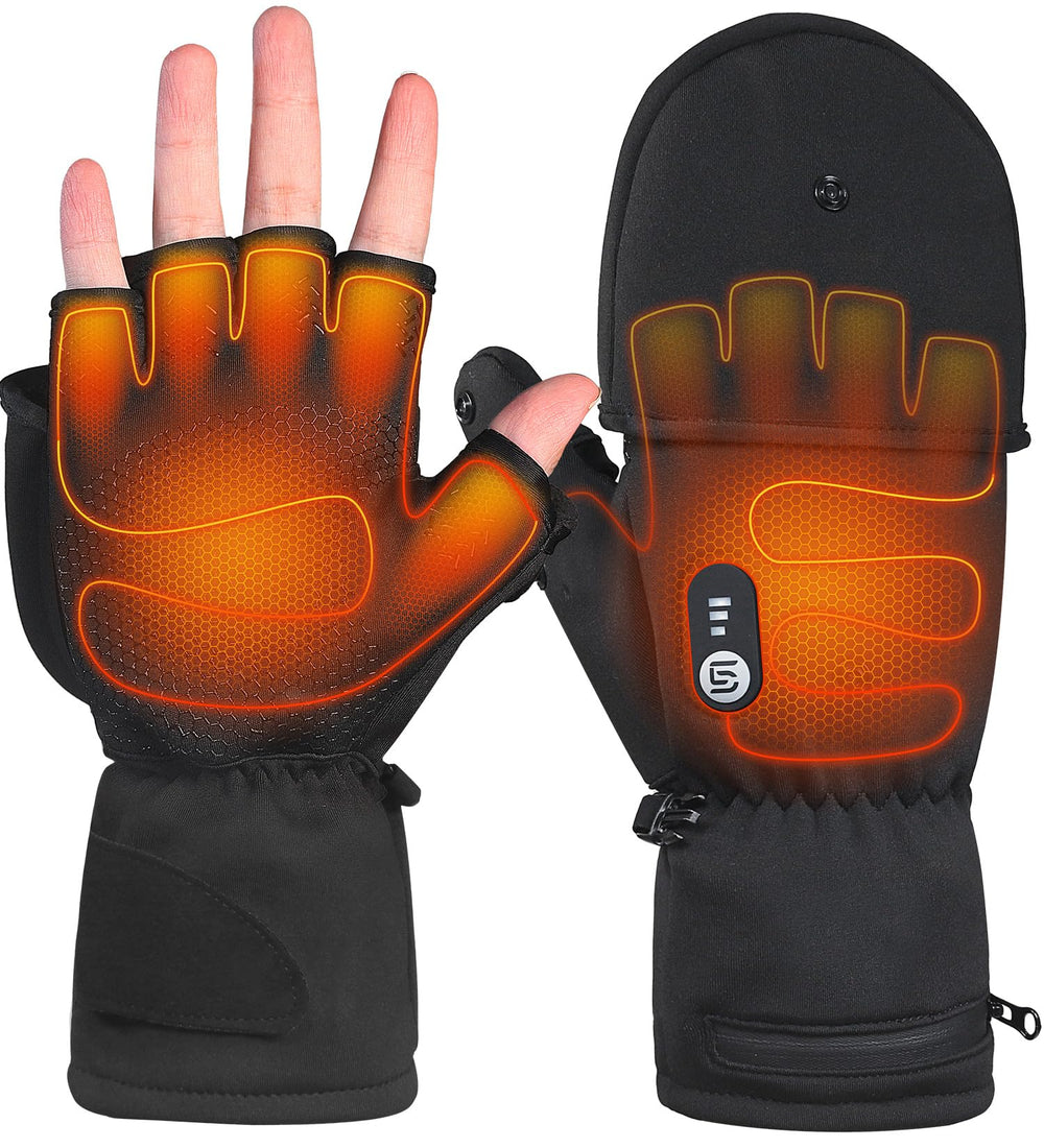 ES Tech Heated Gloves battery pack enables long-lasting warmth during outdoor work.