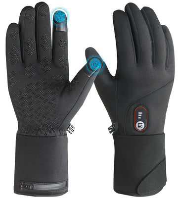 ES Tech heated gloves carbon heating elements provide broad warmth for outdoor work