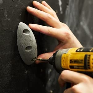 Escape Climbing 10 screw-on jugs installation with hardware included