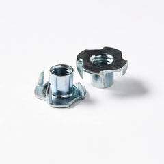 Escape Climbing 50 T-Nuts pack close-up showing durable zinc-plated hardware