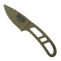 ESEE sheath with ambidextrous clip plate for quick access in diverse carry setups.