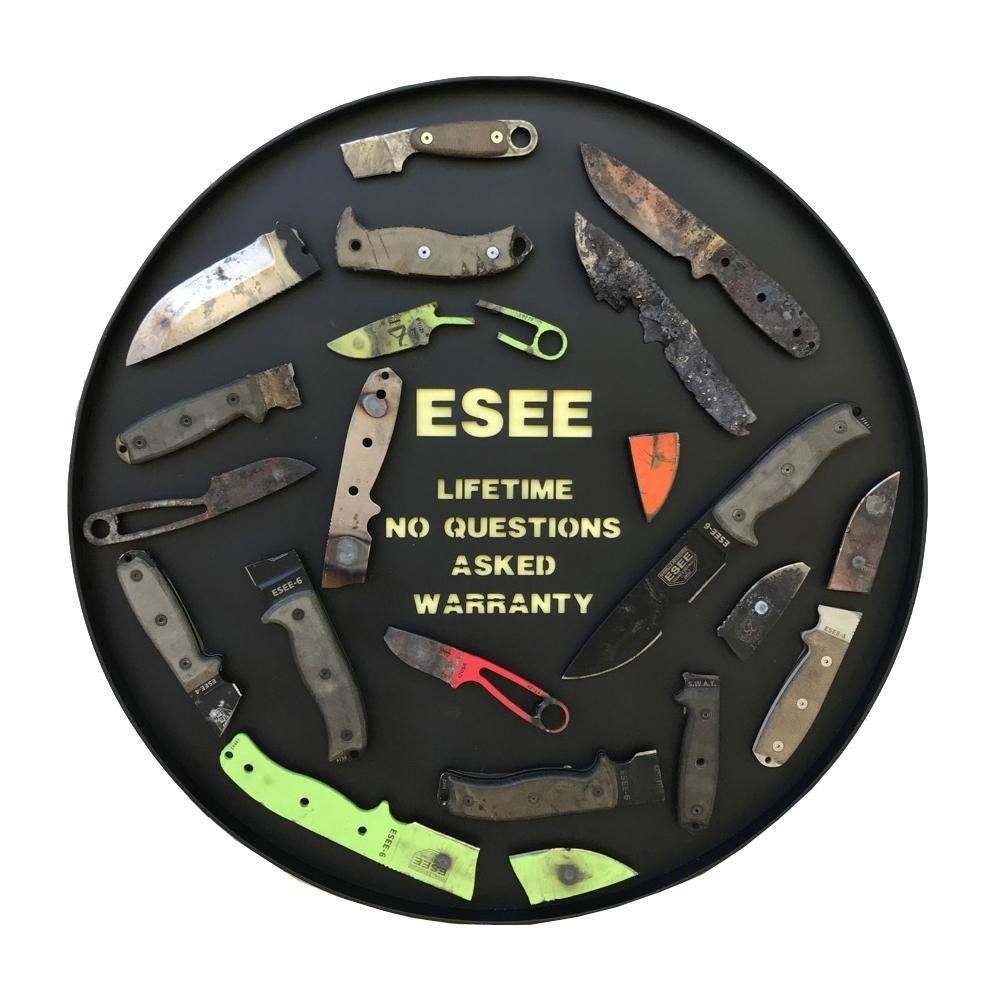 ESEE CAN-DT-KIT-E skeletonized handle for lightweight control
