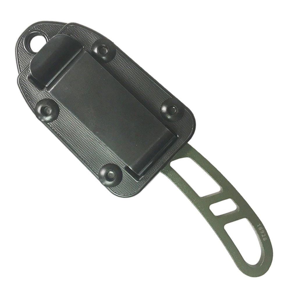 ESEE drop-point blade versatile for field use