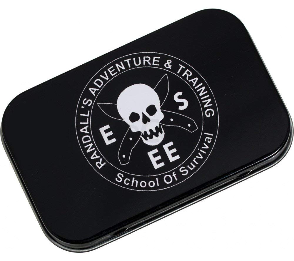 Small signal mirror for signaling and navigation on hikes