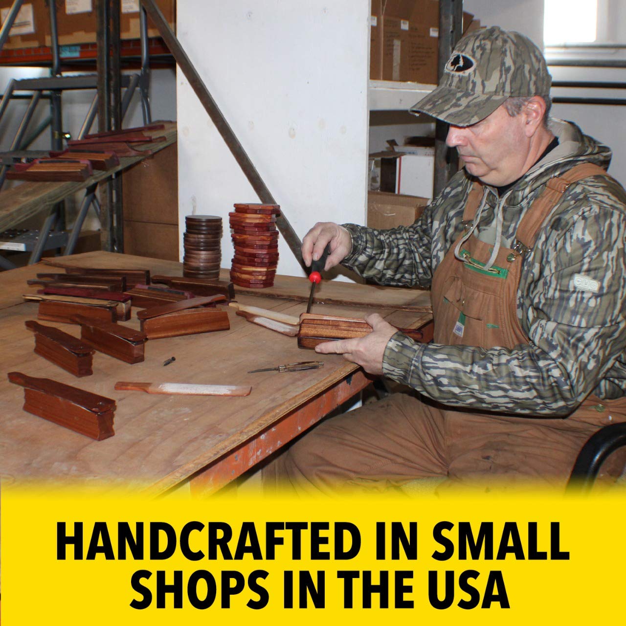 ESH Beginner-friendly turkey call enables easy practice and consistent sounds in the field.