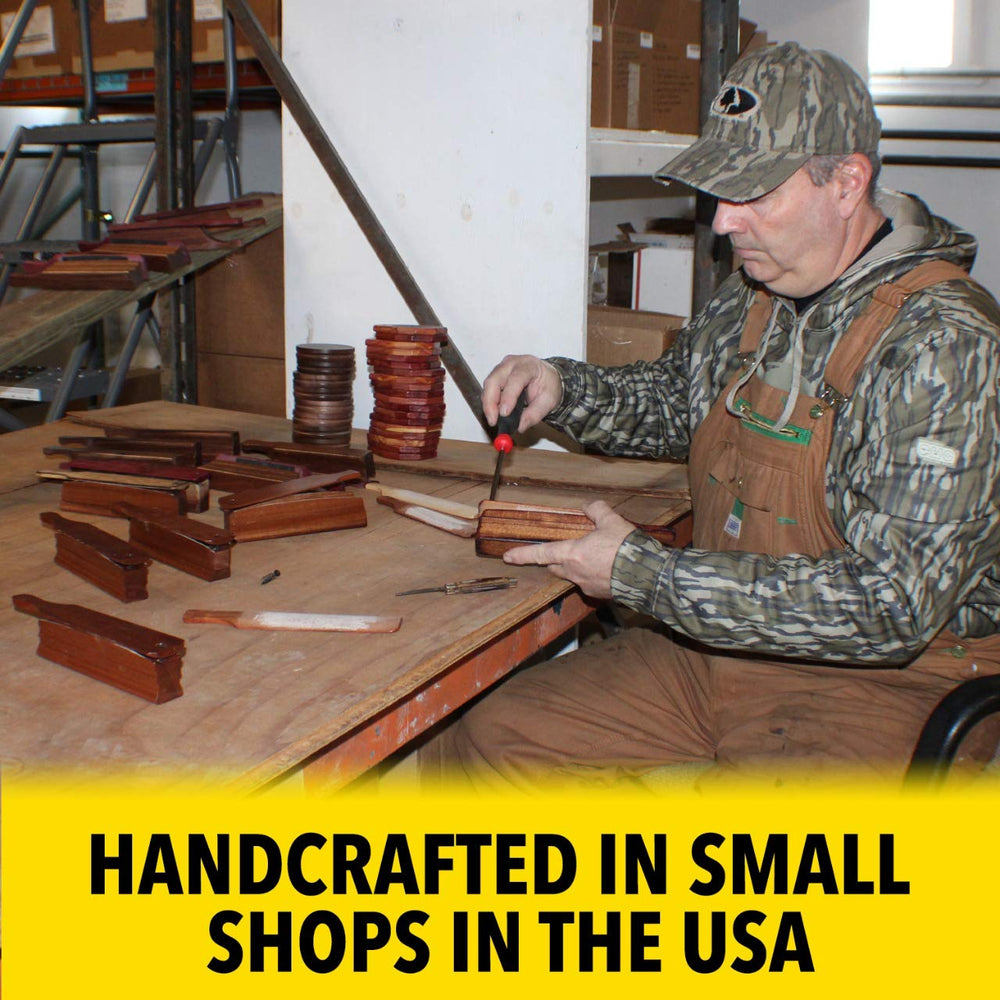 ESH Beginner-friendly turkey call enables easy practice and consistent sounds in the field.