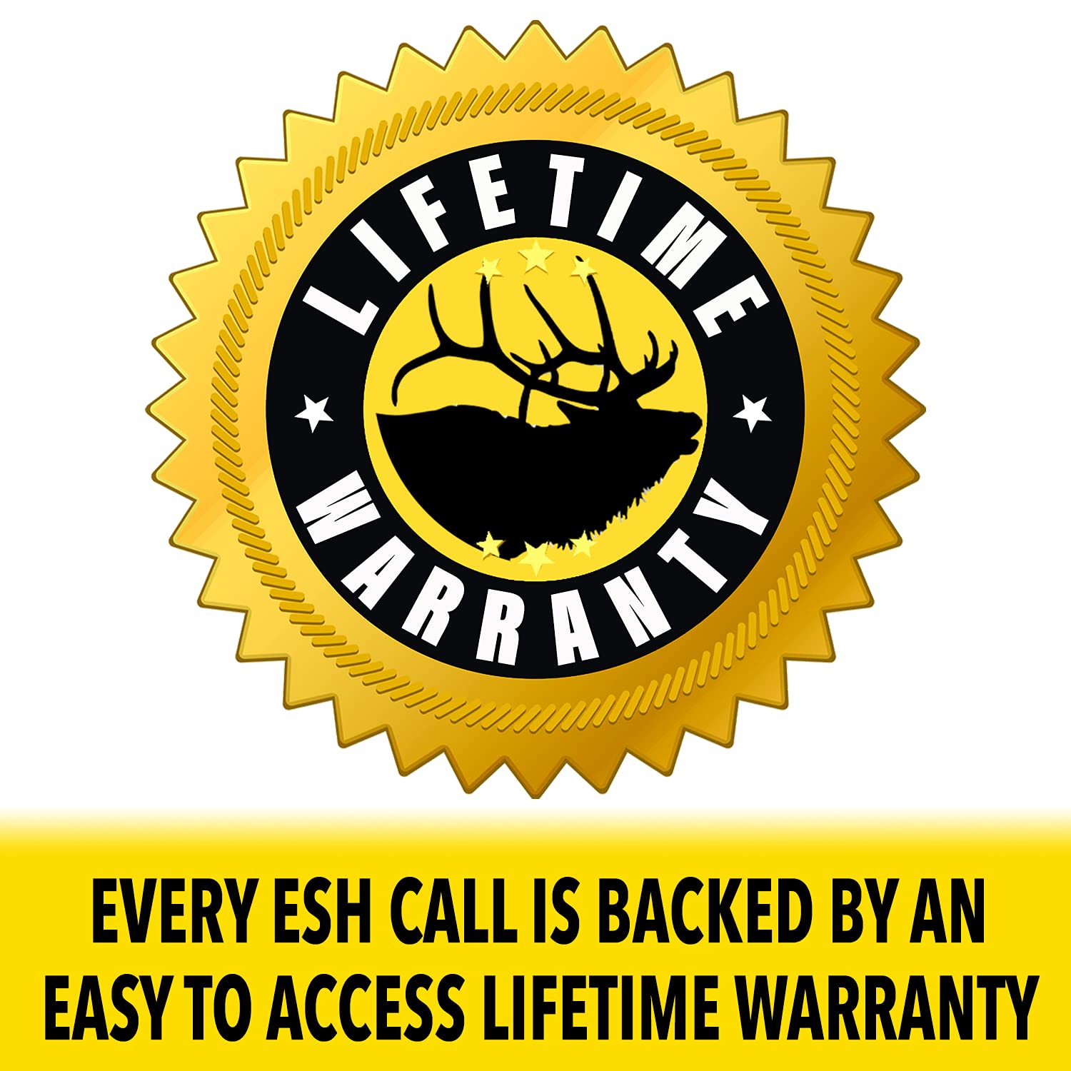 ESH Bull Elk Call premium USA-made materials ensure durable performance