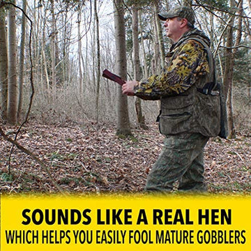ESH Turkey Box Call realistic hen sounds demo for successful field calls and early-season planning.
