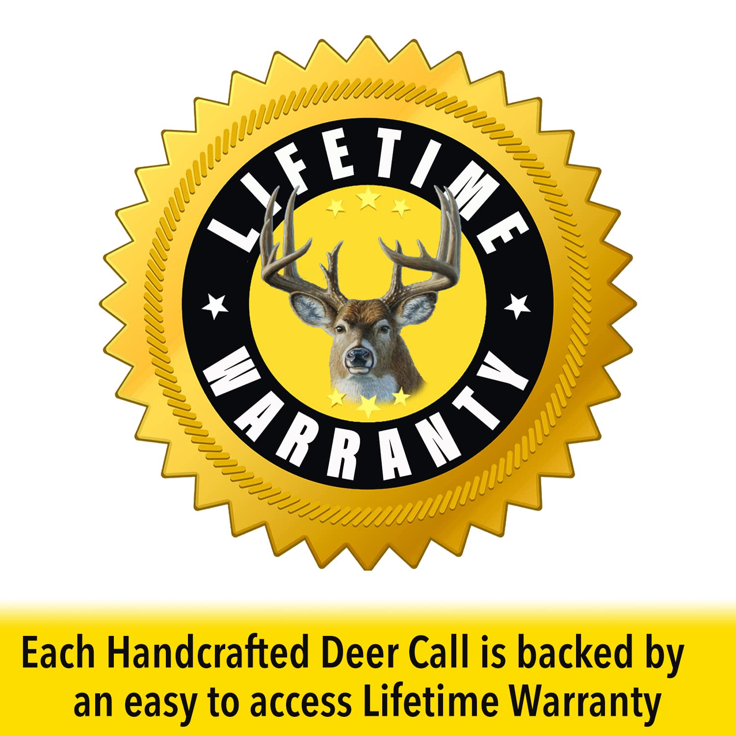ESH Grunt Tube in field use shows lightweight, portable deer call for on the move.