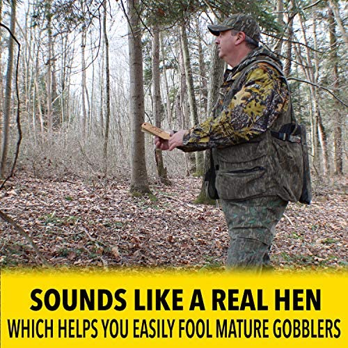 ESH Turkey Call Kit slate pot call delivers high-volume yelps in damp conditions