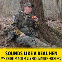 ESH Turkey Calls Starter Pack slate pot call closeup shows realistic tone potential in woods environments