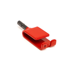 Adapter ready for installing ice anchors or reeling up tip-ups