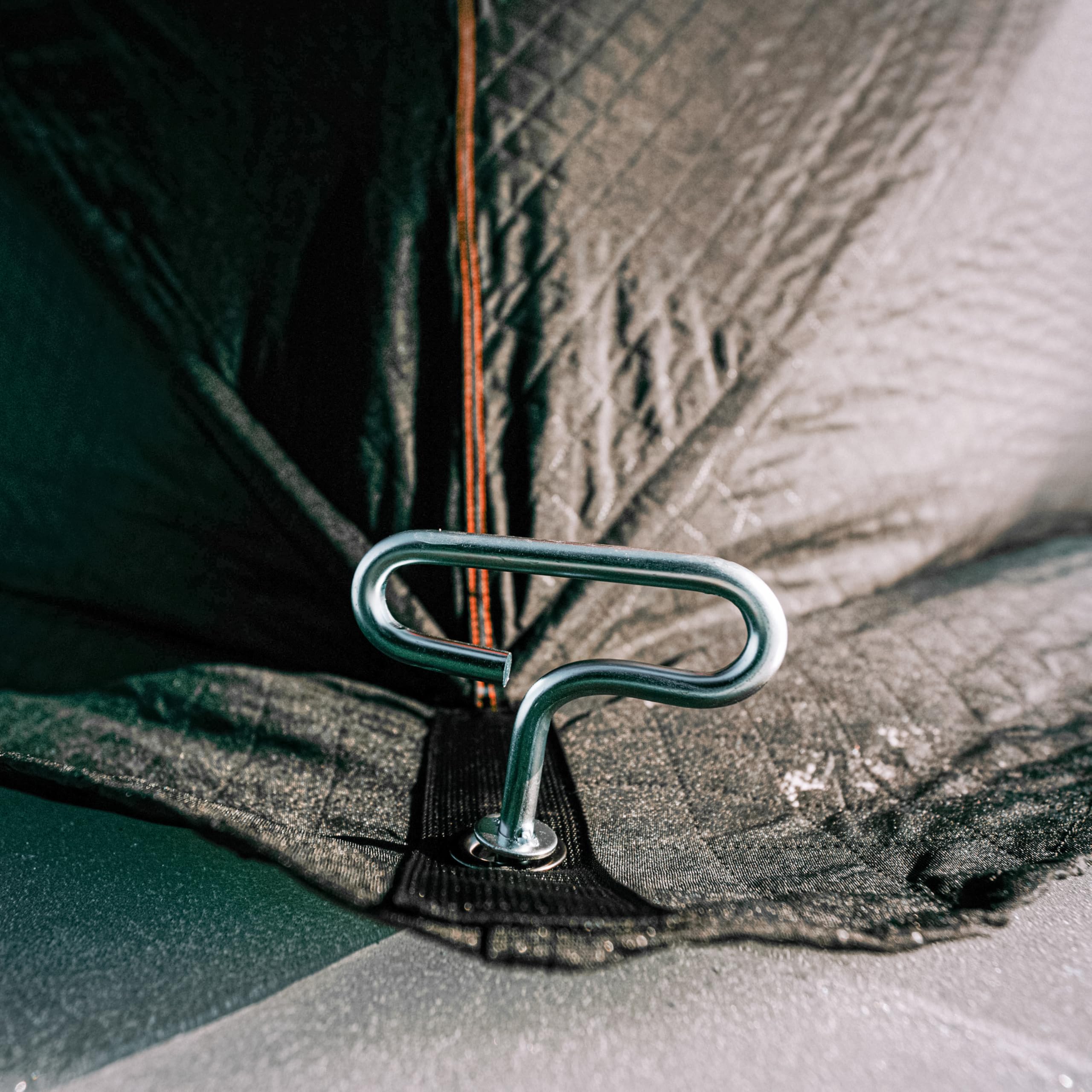 Eskimo Deluxe Shelter Tie Down Kit secures your shelter quickly for a stable ice setup.