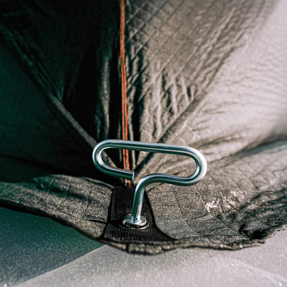Eskimo Deluxe Shelter Tie Down Kit secures your shelter quickly for a stable ice setup.