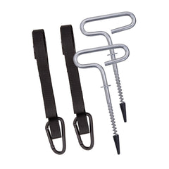 Eskimo Ice Anchors deliver secure anchoring for a stable ice setup.