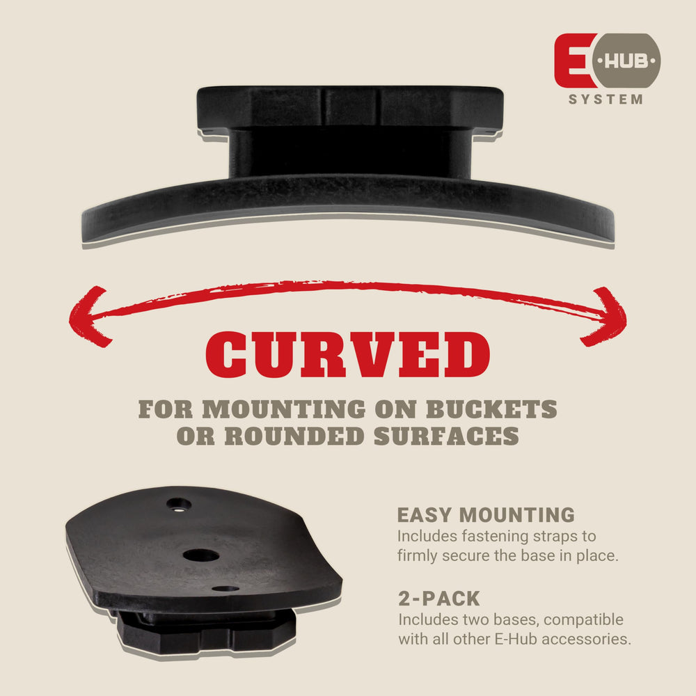Eskimo E-Hub bucket base compatible with all E-Hub accessories for modular setups