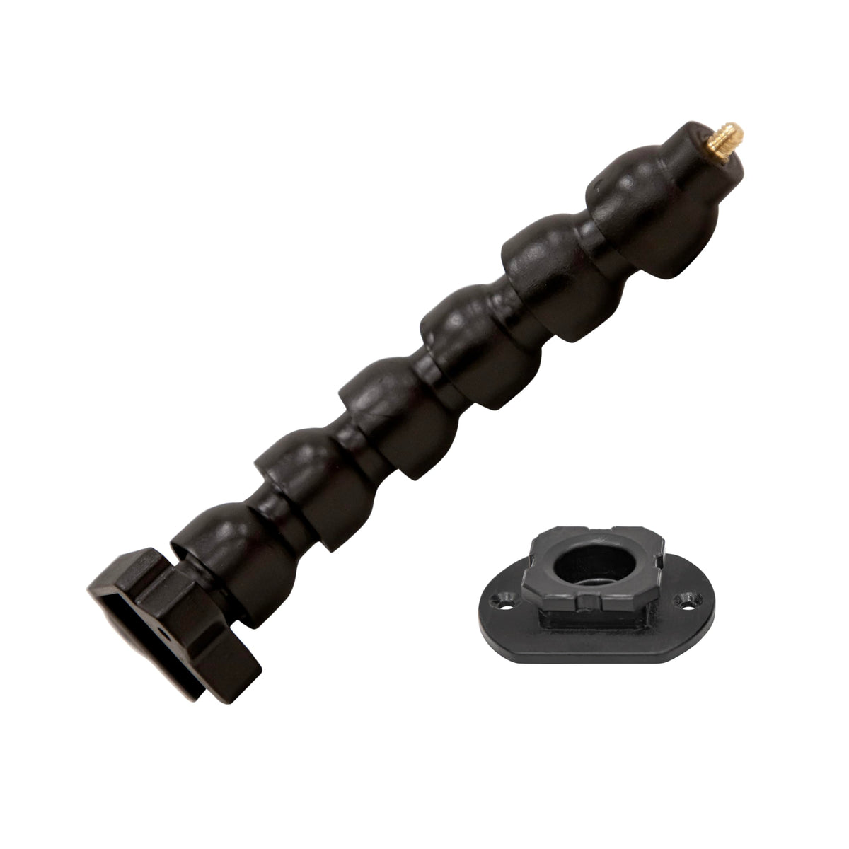 Eskimo E-Hub camera mount base securely attaches to shelters for versatile positioning.