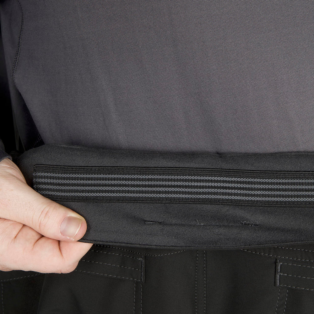 Eskimo Earthquake North Shore pant diamond gusset for enhanced movement.
