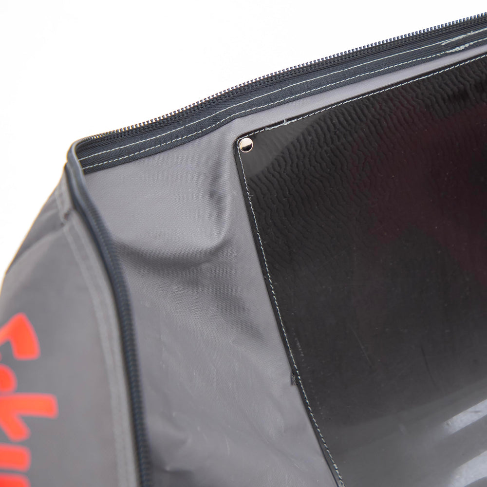Eskimo Electric Auger Carry Bag ready for ice fishing trips.
