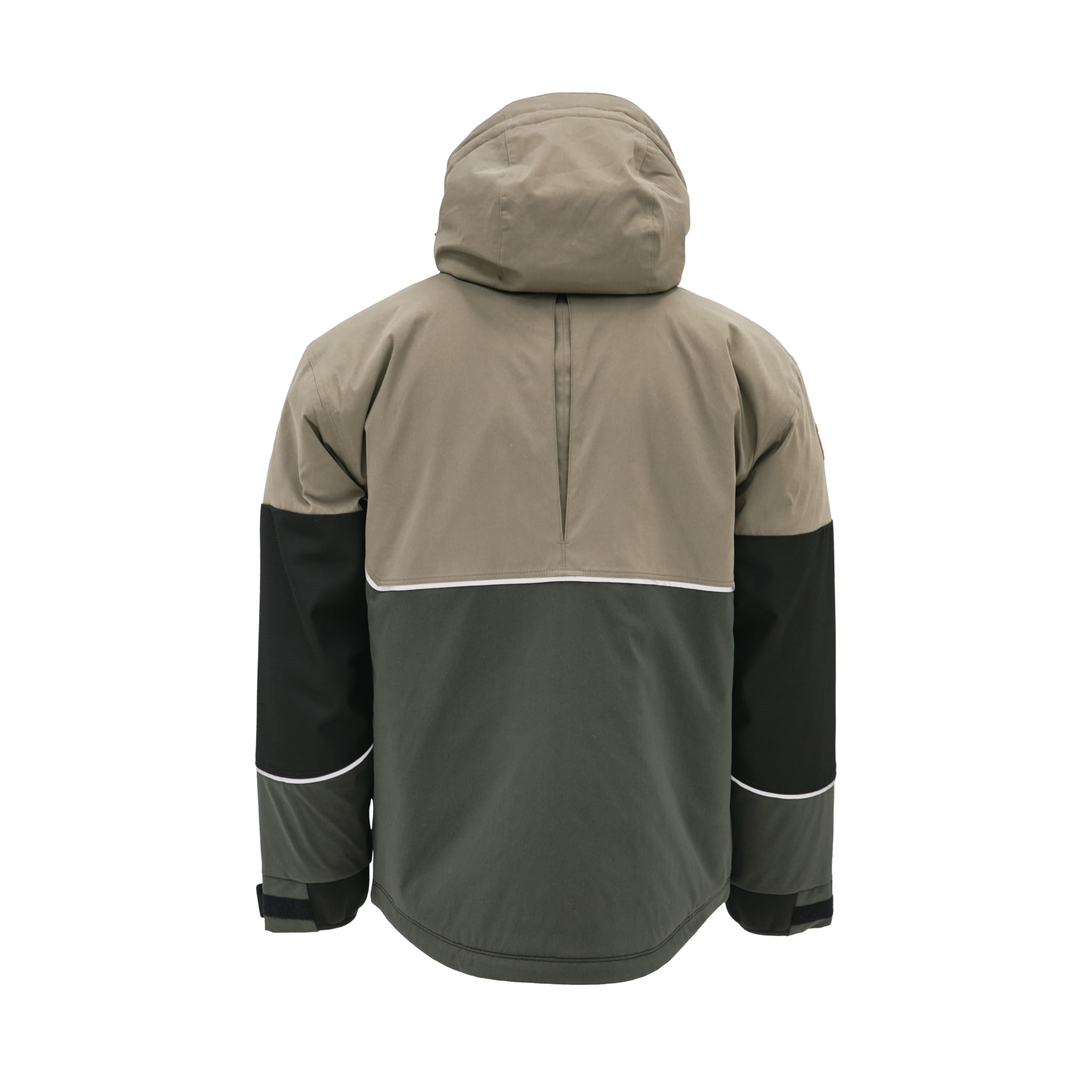 Eskimo Expedition Jacket storm flap, magnetic closures seal out the cold.
