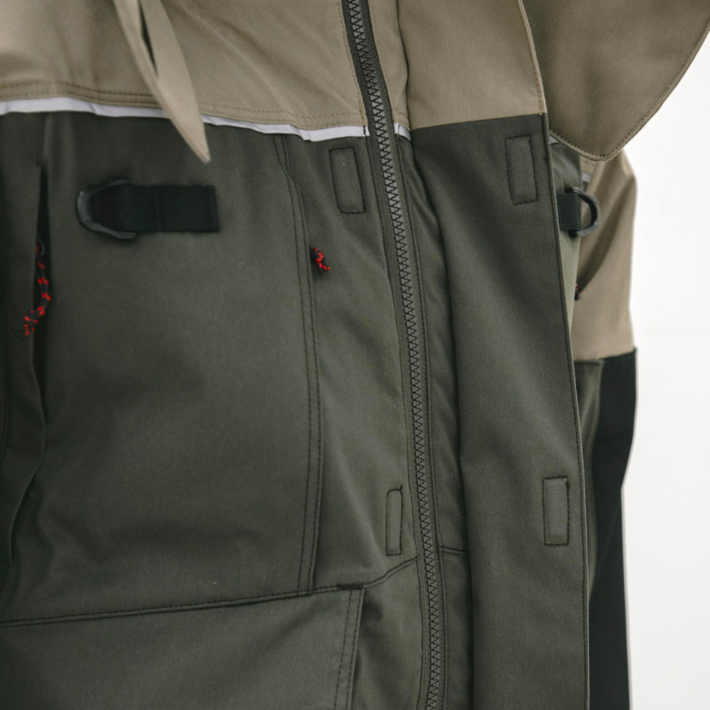 Eskimo Expedition Jacket UPLYFT flotation feature for buoyant reassurance on ice.