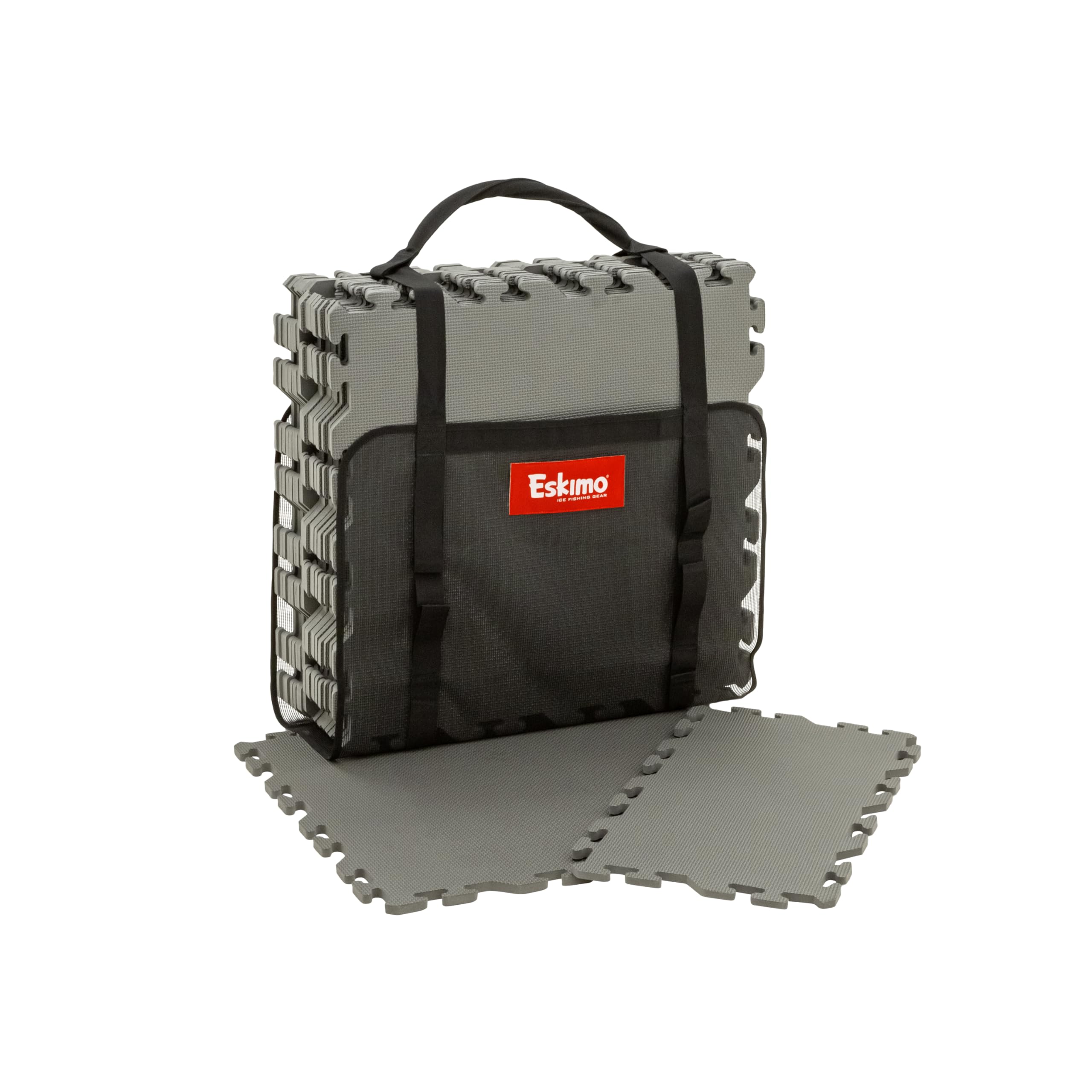 Eskimo Floor Tile Kit Small carry bag for easy shelter transport.