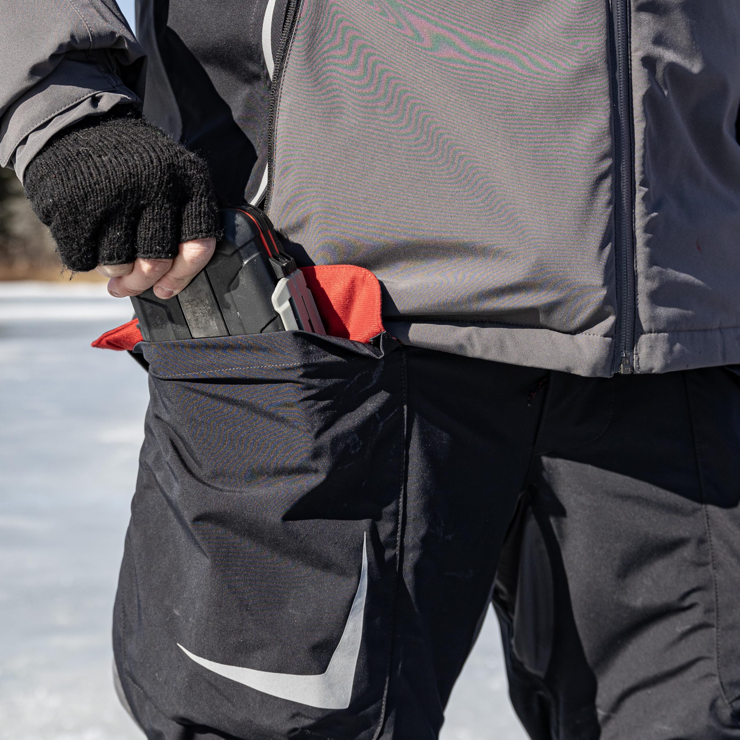 Eskimo gear storage features MOLLE and D-rings for organized equipment