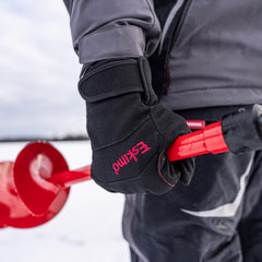 Eskimo Hole Hopper Glove palm insulation aids dexterity in cold tasks.
