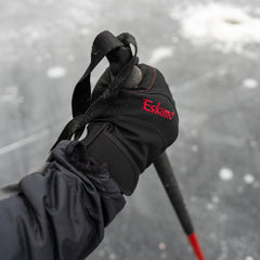 Eskimo Hole Hopper Glove reinforced with faux suede for durability.
