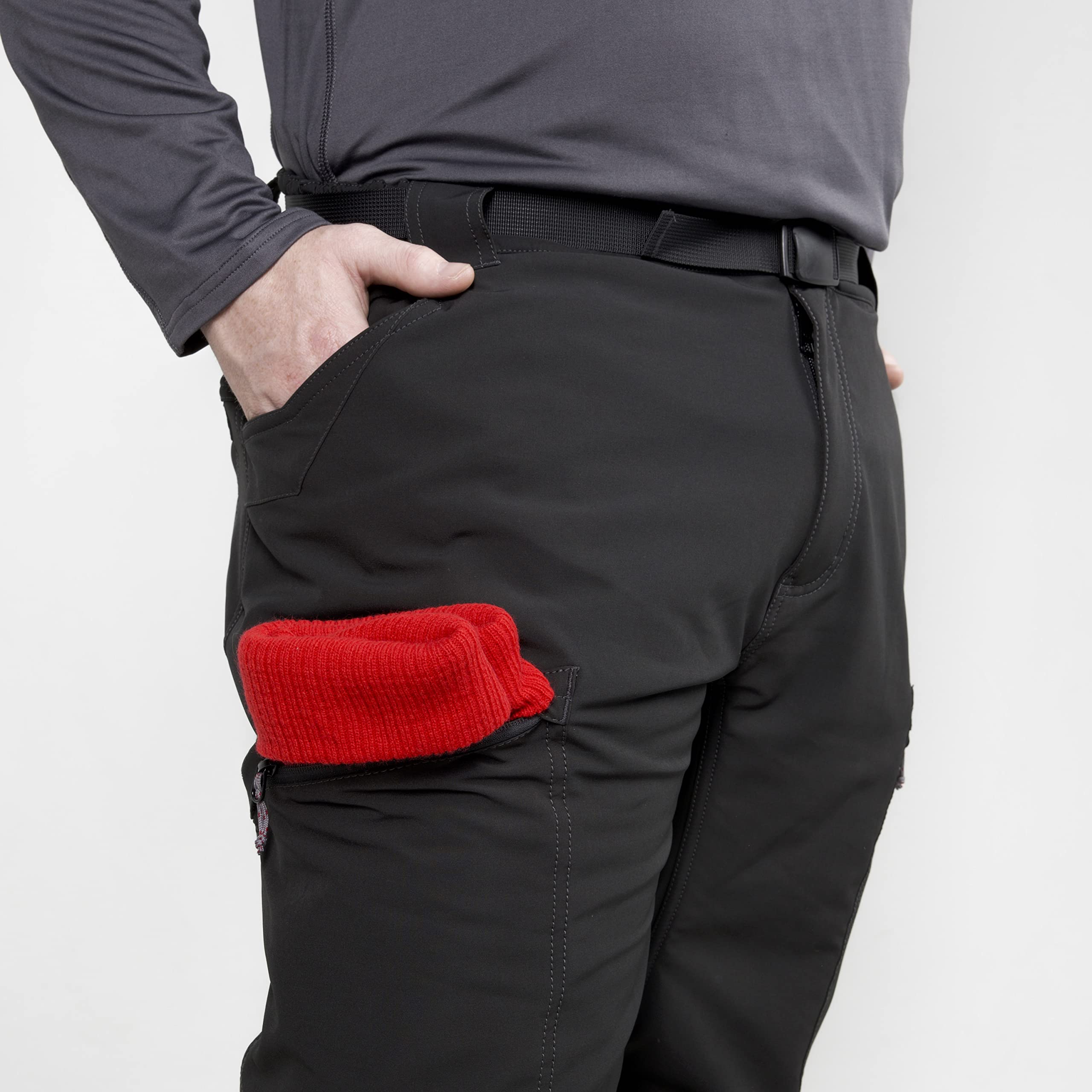 Eskimo North Shore Pants include elastic waistband and belt loops for a customizable fit