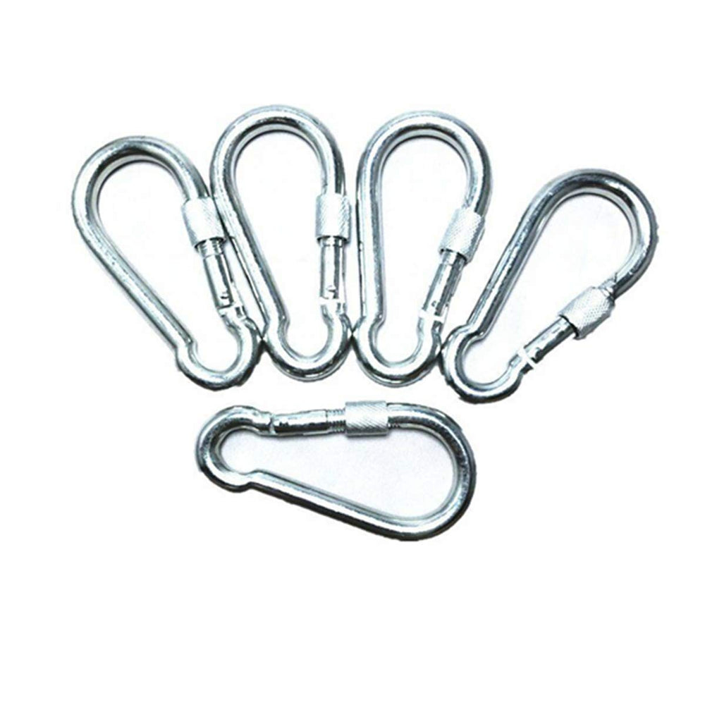ESKONI big heavy-duty carabiner 4-5inch secures gear on backpacks.