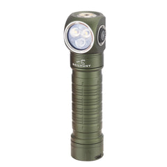 ESKTE H200 headlamp on head strap for hands-free running and hiking.