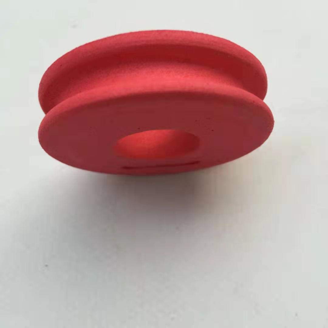 Foam fishing line winding coil board showing rotating design