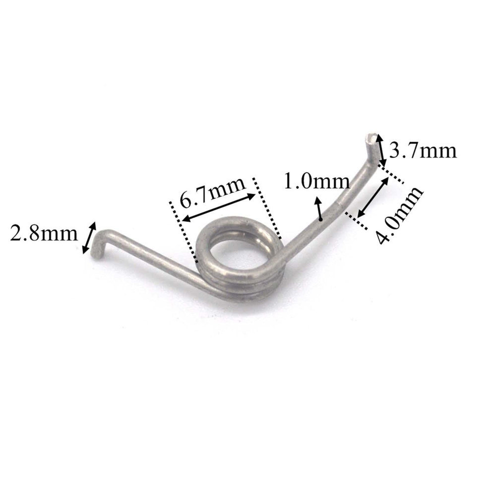 Esquirla 316 stainless steel spring 6.8mm built for corrosion resistance