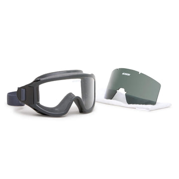 ESS Flight Deck Goggle lens clear demonstrates UV protection and crisp visibility.