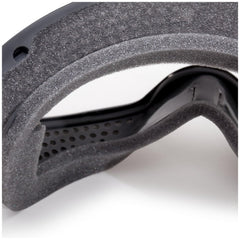 ESS Flight Deck Goggle nose-pads adjustment showcases customizable fit for comfort.
