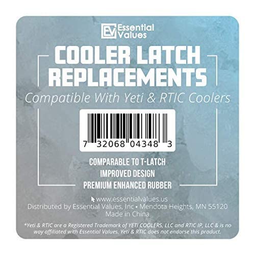 Essential Values cooler-latch-endurance helps keep beverages secure during outdoor adventures.