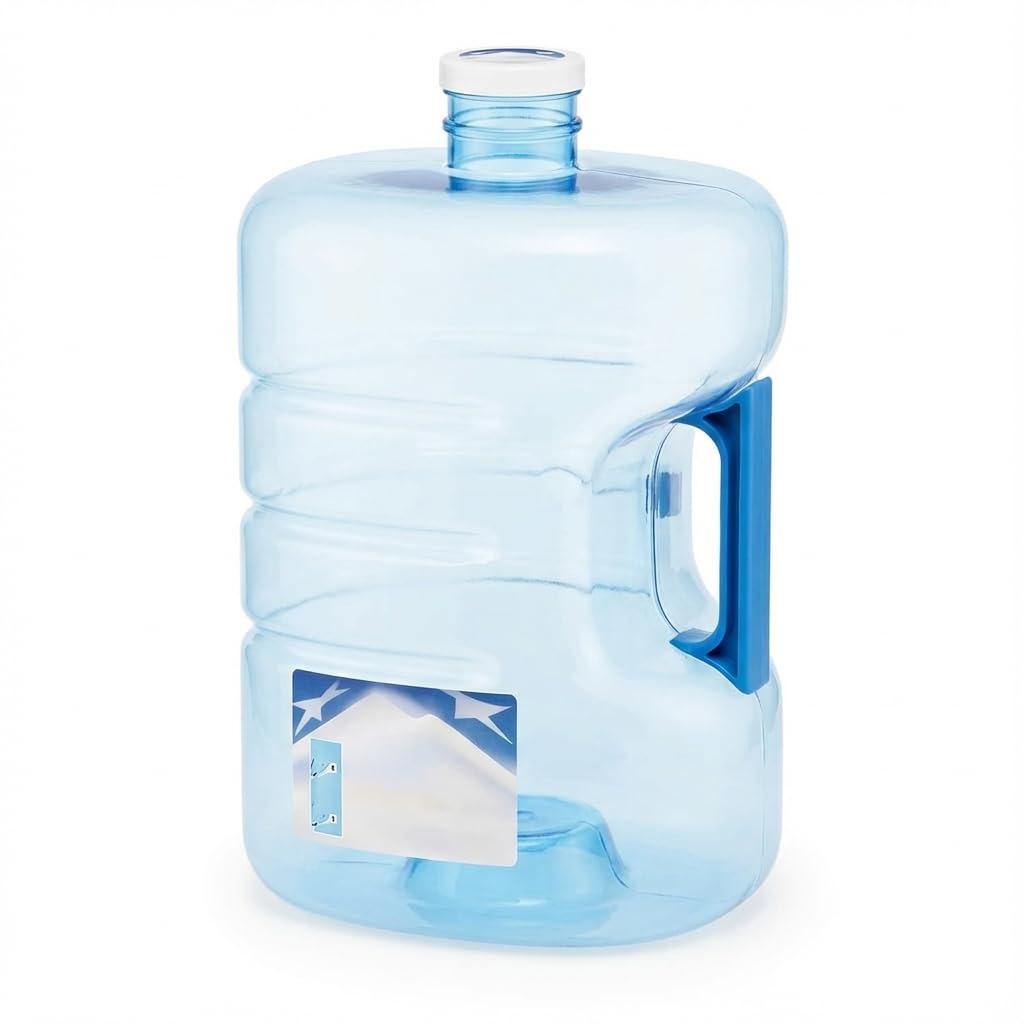 ESTARN stackable 3-gallon water jug for tidy home storage.