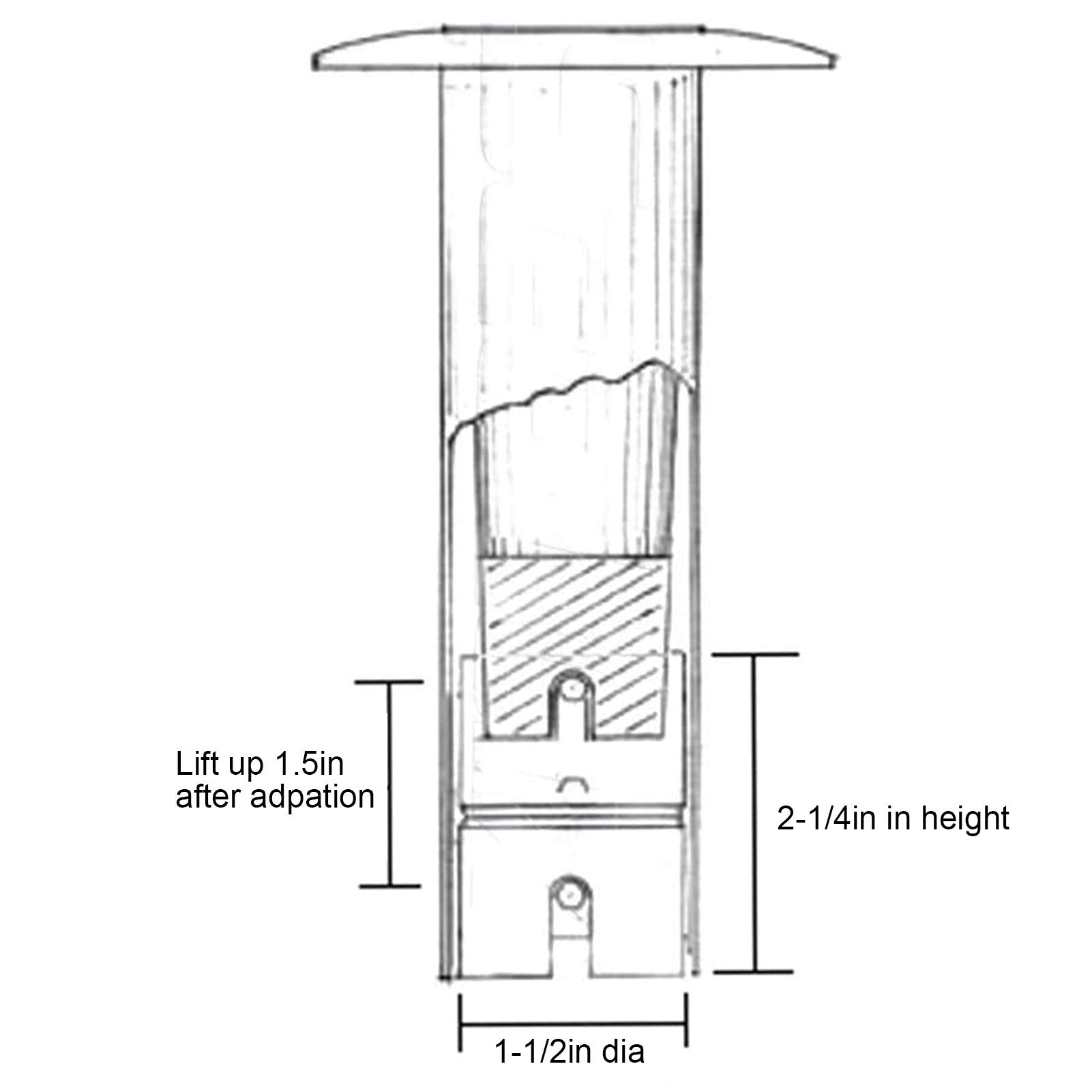 360-degree swivel action demonstrated