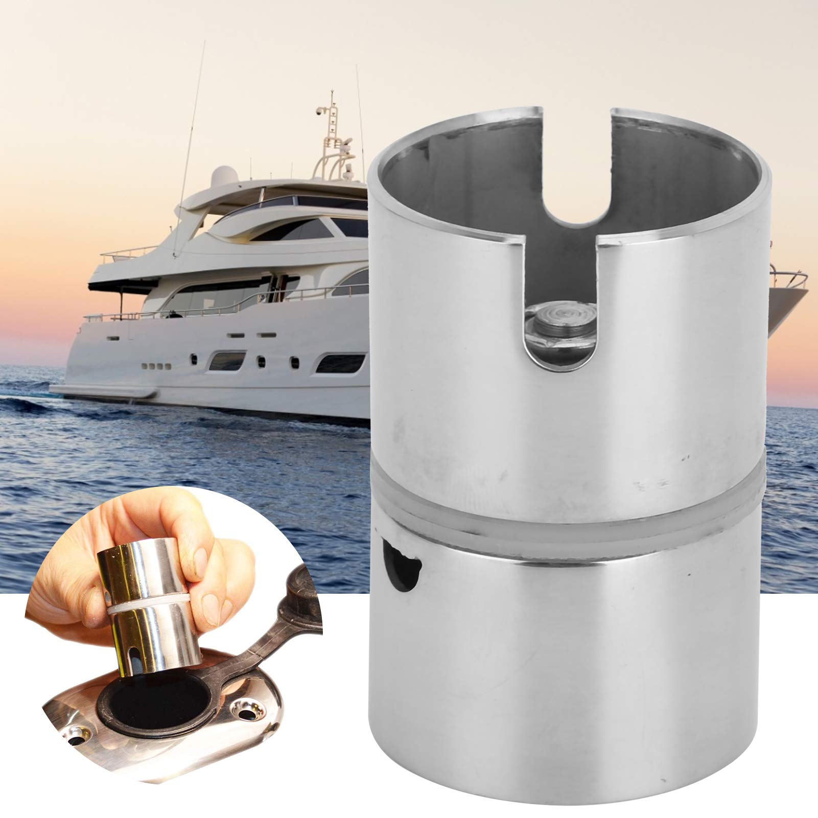All-metal 304 stainless steel construction