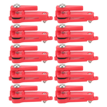 Estink heavy tension snap release clip front view for durable offshore fishing setups.