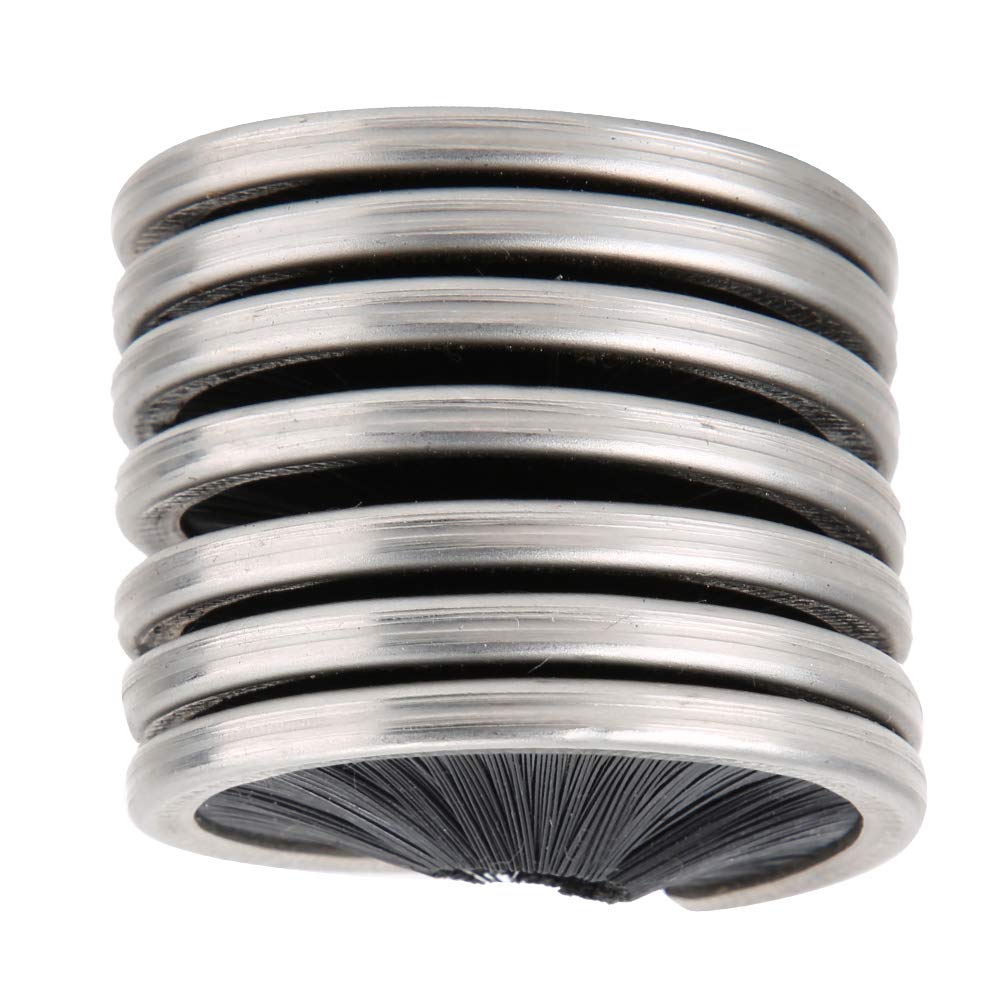 Estink Rope Cleaning Brush in black color with rugged, practical design.