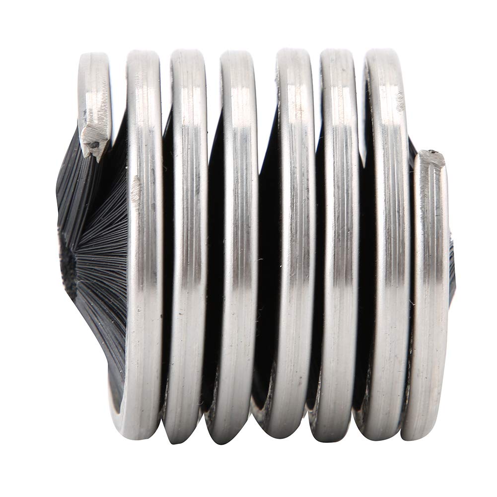Estink Nylon brush provides heat and wear resistance during rope cleaning.