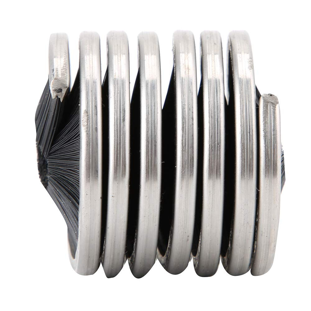 Estink Nylon brush provides heat and wear resistance during rope cleaning.