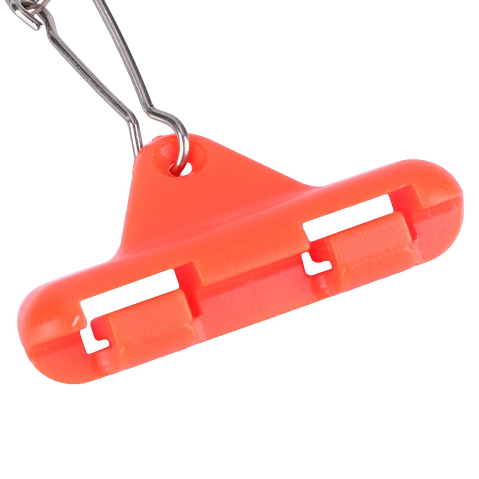 Estink sliding boom with clip-link for fast line management