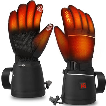 Estjutaee heated gloves with battery pack provide long-lasting warmth for cold days.