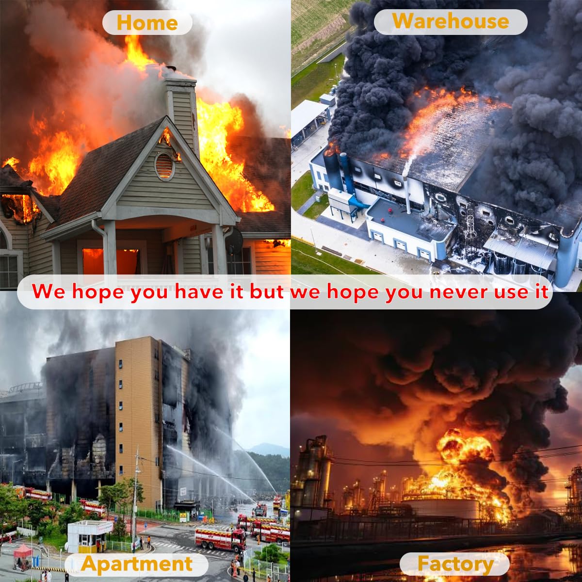 Estresen fireproof cape supports emergency preparedness in households.