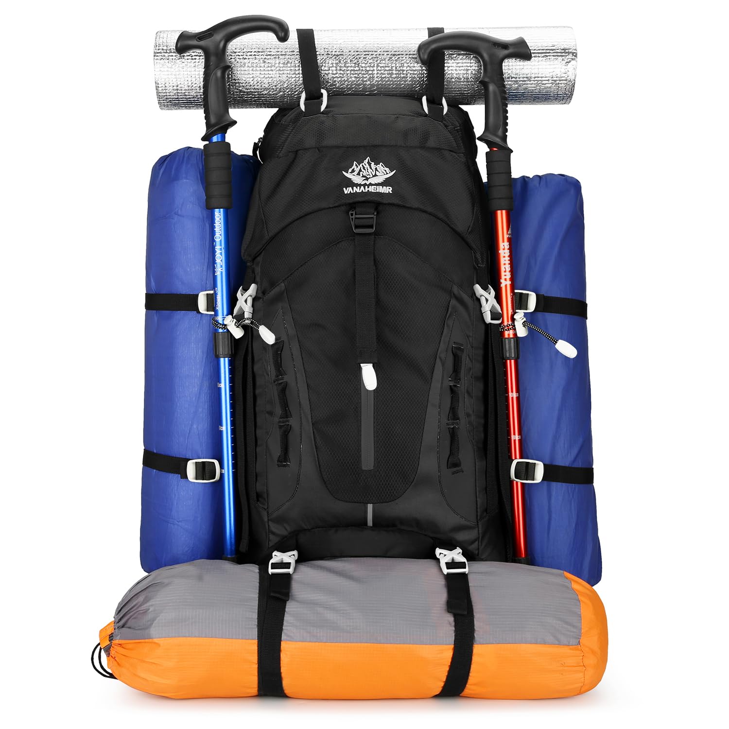 Esup 50L back support and ventilation for comfort