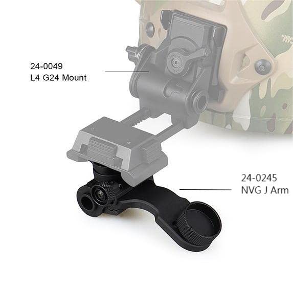 Aluminum alloy body of ET Dragon NVG mount showing durability